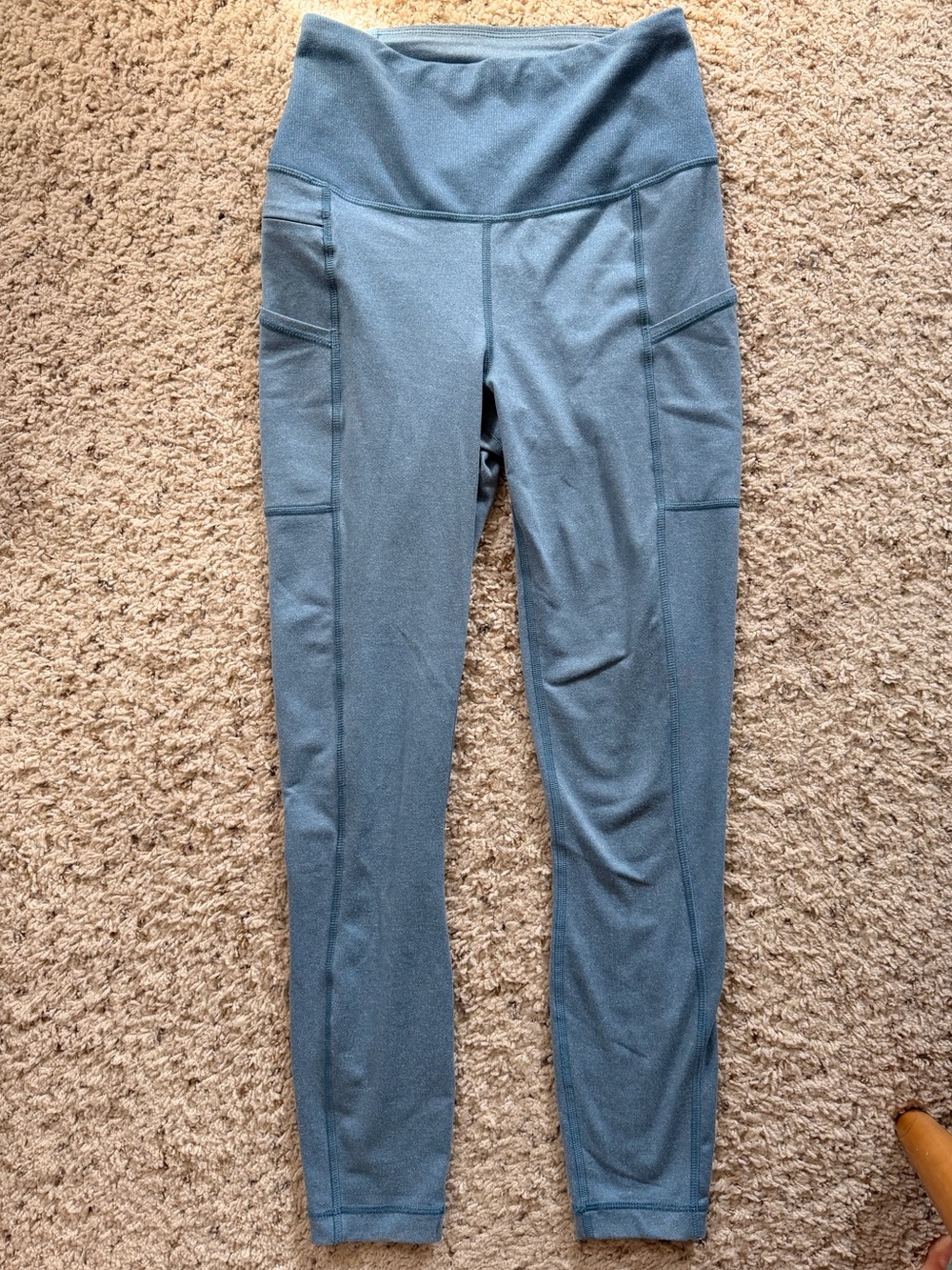 Patagonia High-Waist Leggings in Light Blue